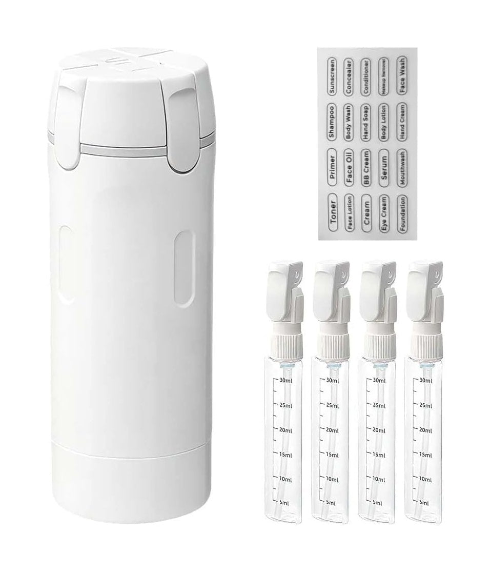 Free gift travel bottle set - White